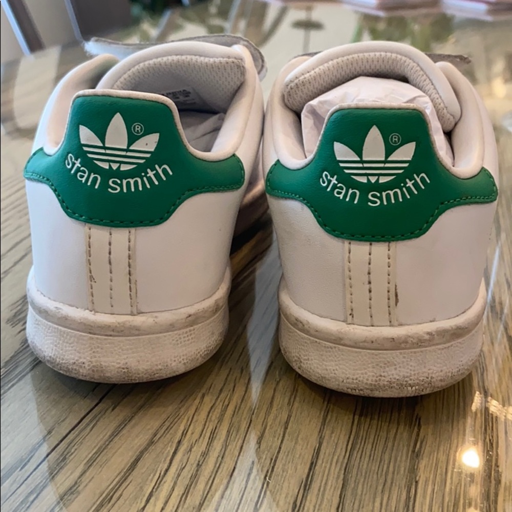 Adidas Kids Stan Smith Green size 13.5K